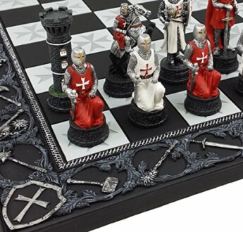 Maltese Knights Chess Set